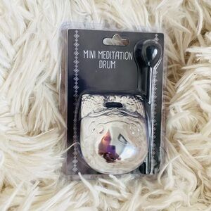 Silver Mini Meditation Drum